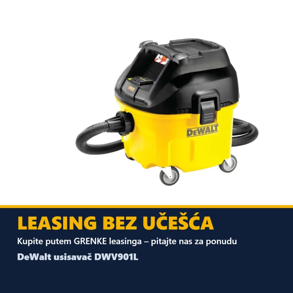 DeWalt usisavač DWV901L — klasa L, 30 l, mokro i suho — slika 2 od 3