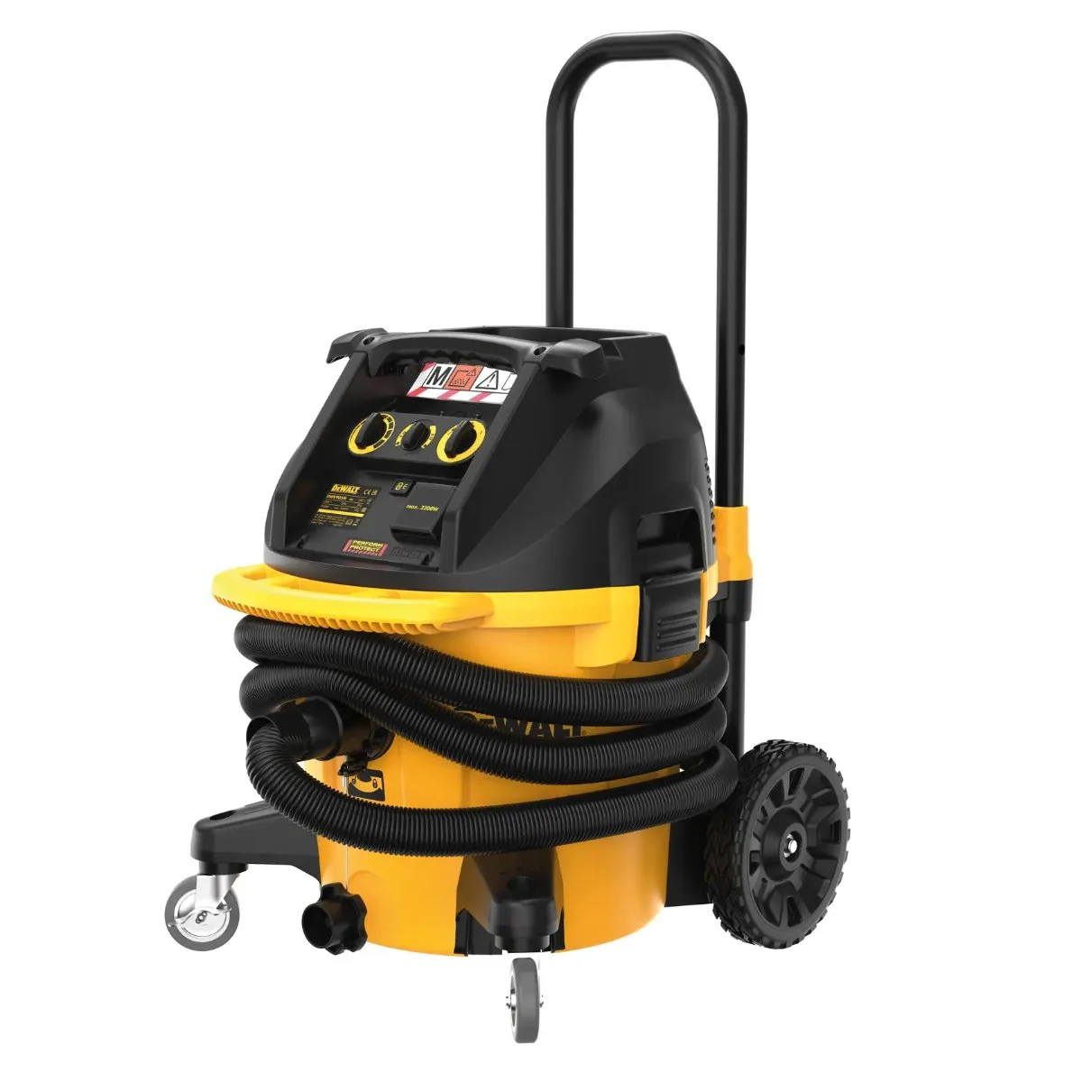 DeWalt industrijski usisavač DWV905M — klasa M, 38 l, automatsko čišćenje filtra