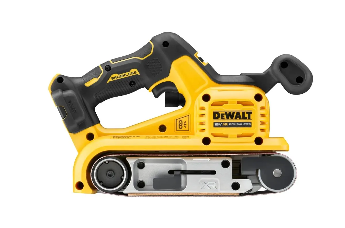 DeWalt aku tračna brusilica DCW220N 18 V XR — traka 75 × 533 mm, bez baterije — slika 2 od 6