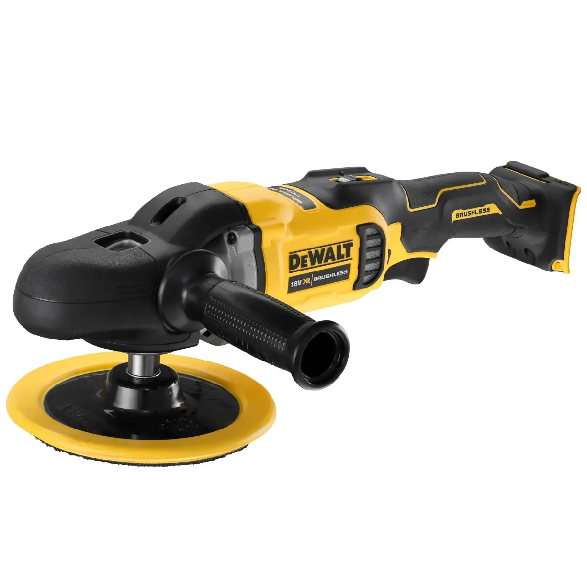 DeWalt aku rotacijska polirka DCM849N 18 V XR — 180 mm, bez baterije