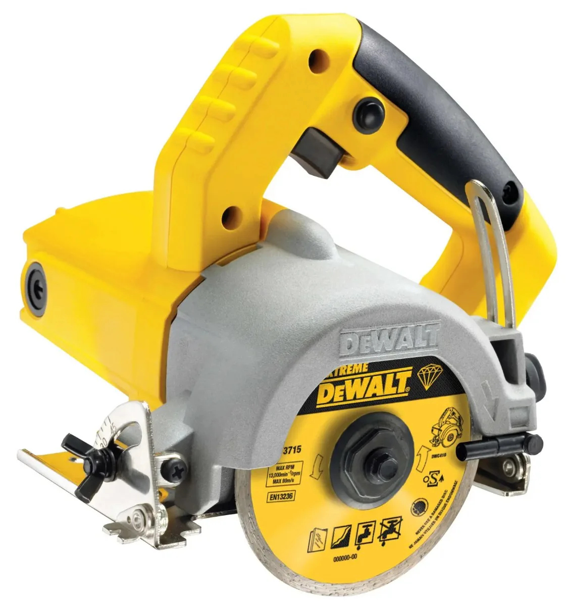 DeWalt ručna pila za keramiku i kamen DWC410 — 1300 W, 110 mm