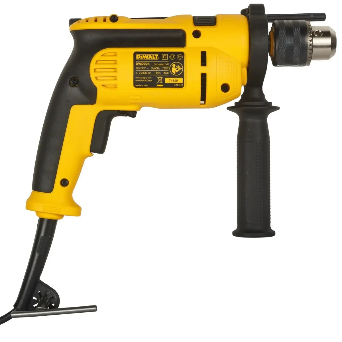 DeWalt bušilica DWD024 — 700 W — slika 3 od 6