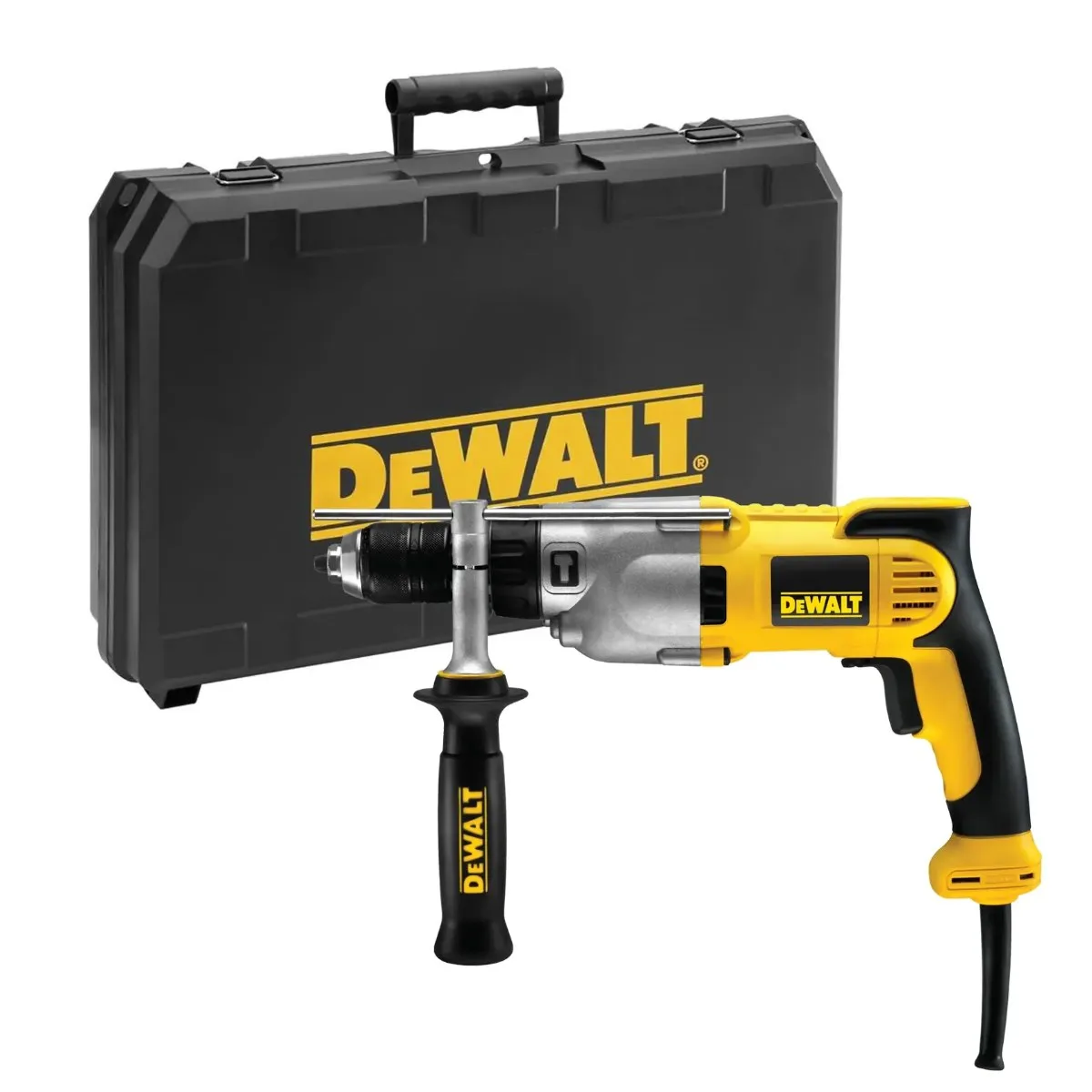 DeWalt udarna bušilica DWD524KS — 1100 W, 2 brzine, stezna glava 13 mm