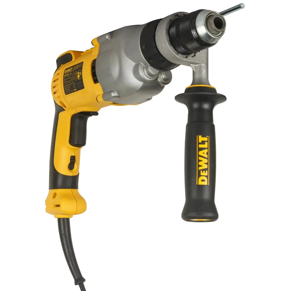 DeWalt udarna bušilica DWD524KS — 1100 W, 2 brzine, stezna glava 13 mm — slika 3 od 4