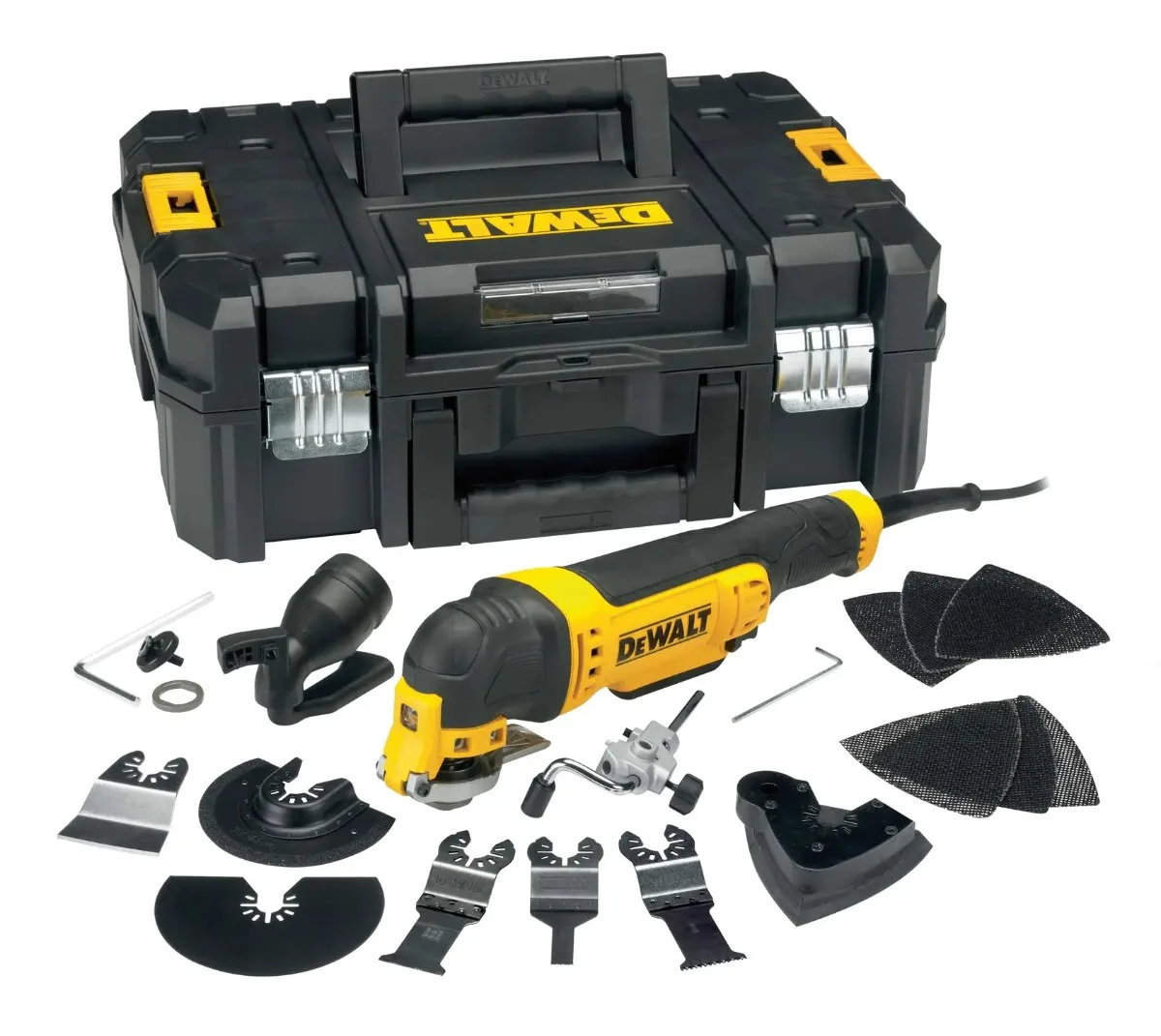 DeWalt multi alat DWE315KT — 300 W, pribor, TSTAK
