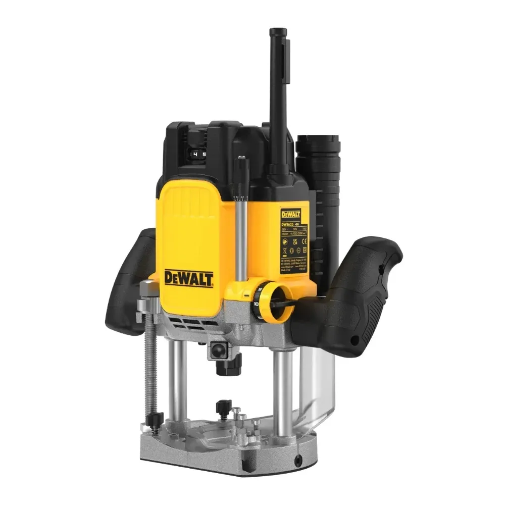 DeWalt nadglodalica DWE625KT — 2300 W, čahura 12 mm, TSTAK — slika 2 od 7