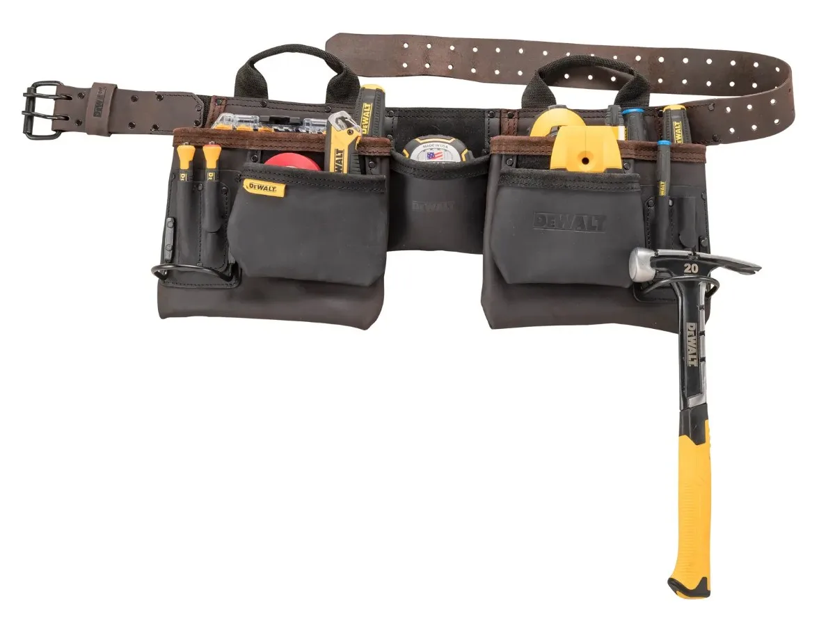 DeWalt kožni pojas za alat DWST50112-1 — 11 džepova — slika 2 od 3