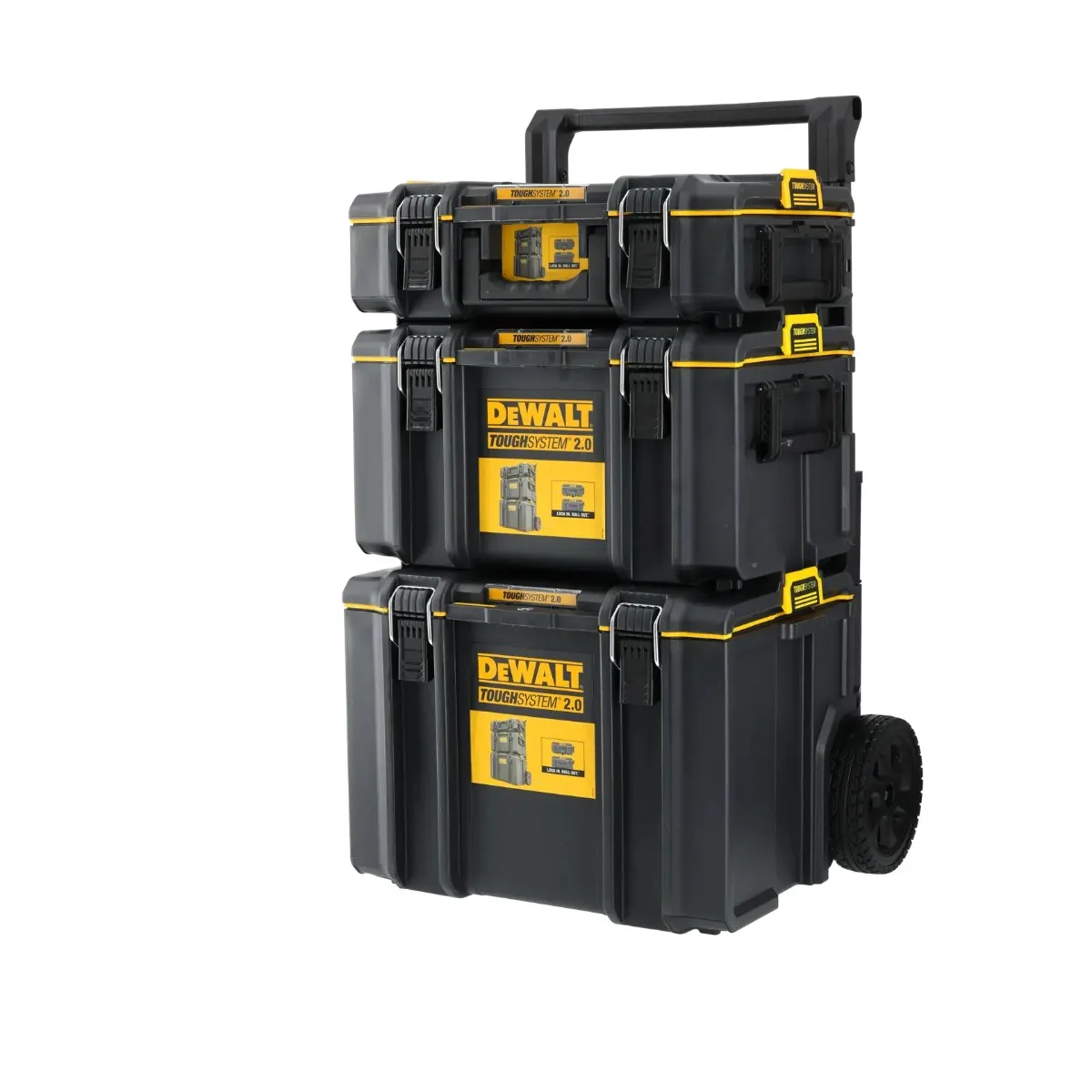 DeWalt ToughSystem 2.0 set 3 u 1 DWST83402-1 — kutije s kolicima — slika 2 od 3