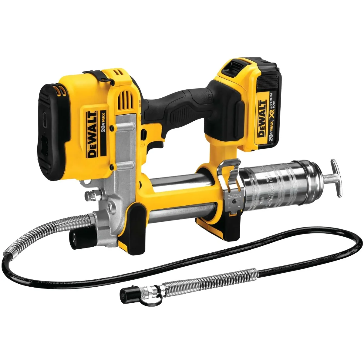 DeWalt aku mazalica DCGG571M1 18 V — do 690 bara, 1 × 4,0 Ah — slika 2 od 4