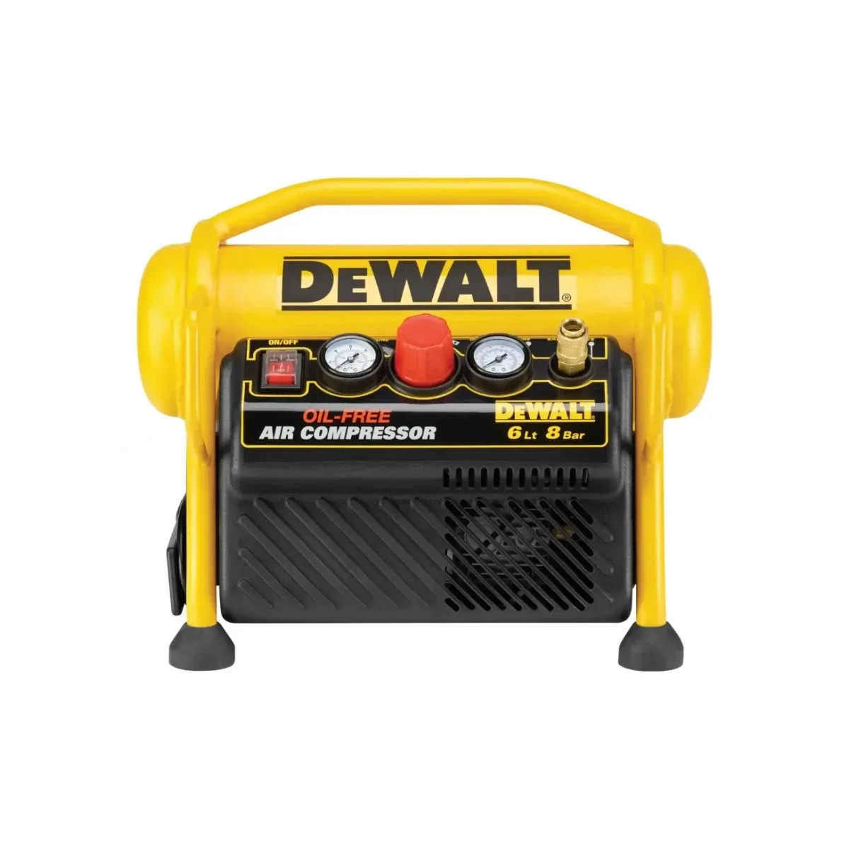 DeWalt kompresor bez ulja DPC6MRC — 1100 W, 6 l, 8 bar