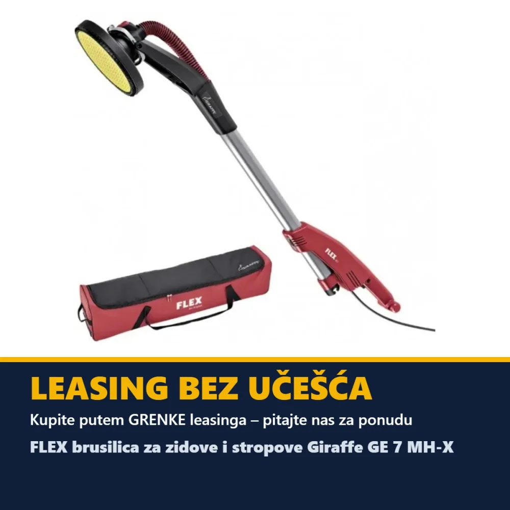 FLEX brusilica za zidove i stropove Giraffe GE 7 MH-X — žirafa, 225 mm — slika 2 od 2