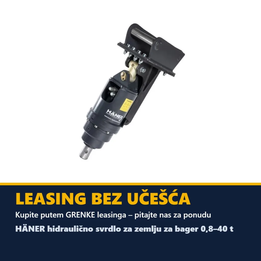 HÄNER hidraulično svrdlo za zemlju za bager 0,8–40 t (HEB serija) — slika 3 od 3
