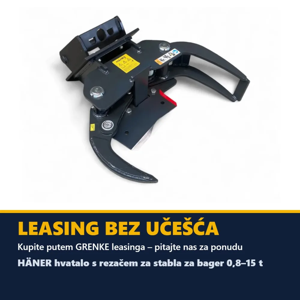 HÄNER hvatalo s rezačem za stabla za bager 0,8–15 t (HFG serija) — slika 3 od 3