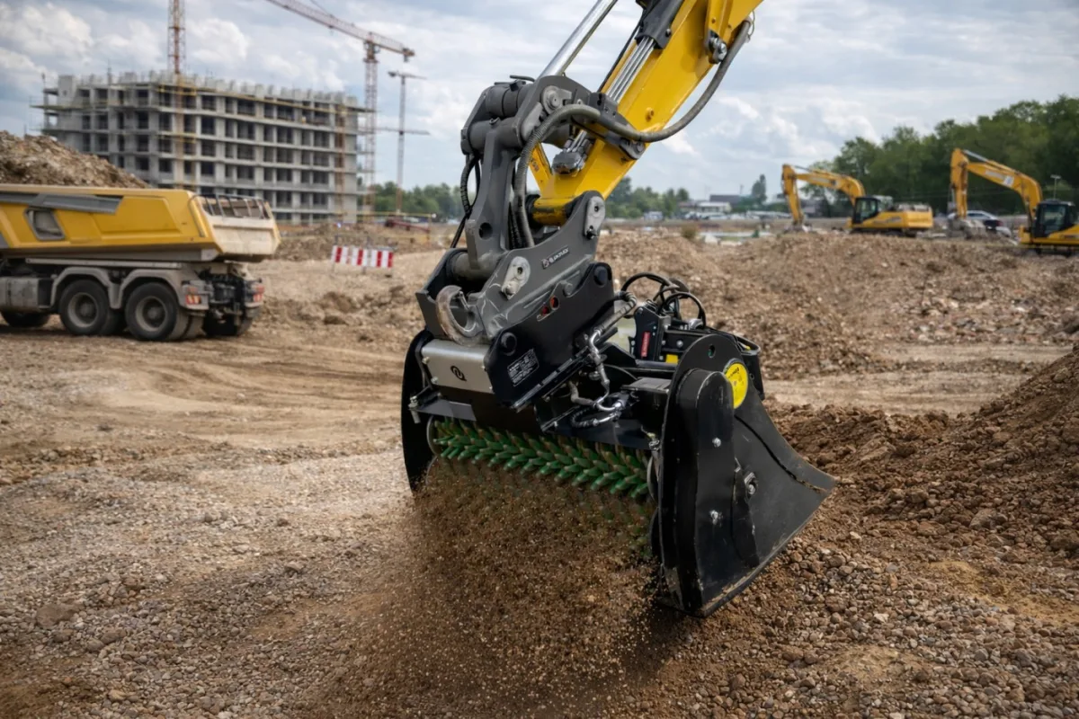 HÄNER žlica separator za bager i utovarivač 1–22 t (HSSB serija)