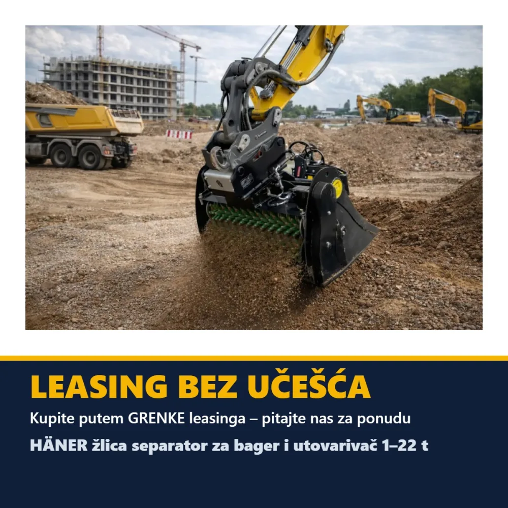 HÄNER žlica separator za bager i utovarivač 1–22 t (HSSB serija) — slika 3 od 3