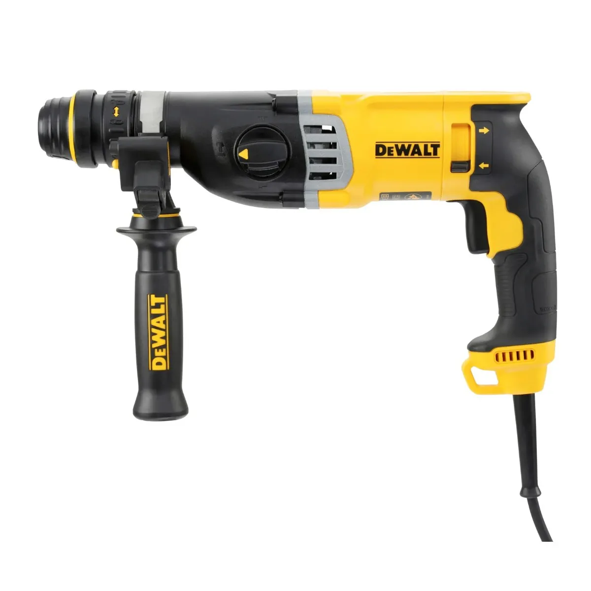 DeWalt kombinirani čekić D25144K SDS-plus — 900 W, 3 J, izmjenjiva brzostezna glava, kovčeg — slika 2 od 4