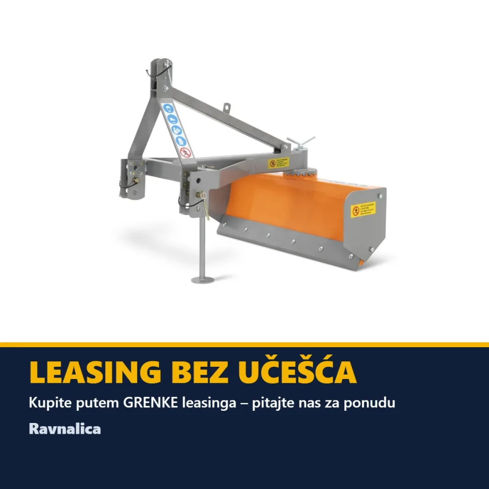 Ravnalica (greder) za traktor DELEKS DL130 – 130 cm — slika 4 od 15
