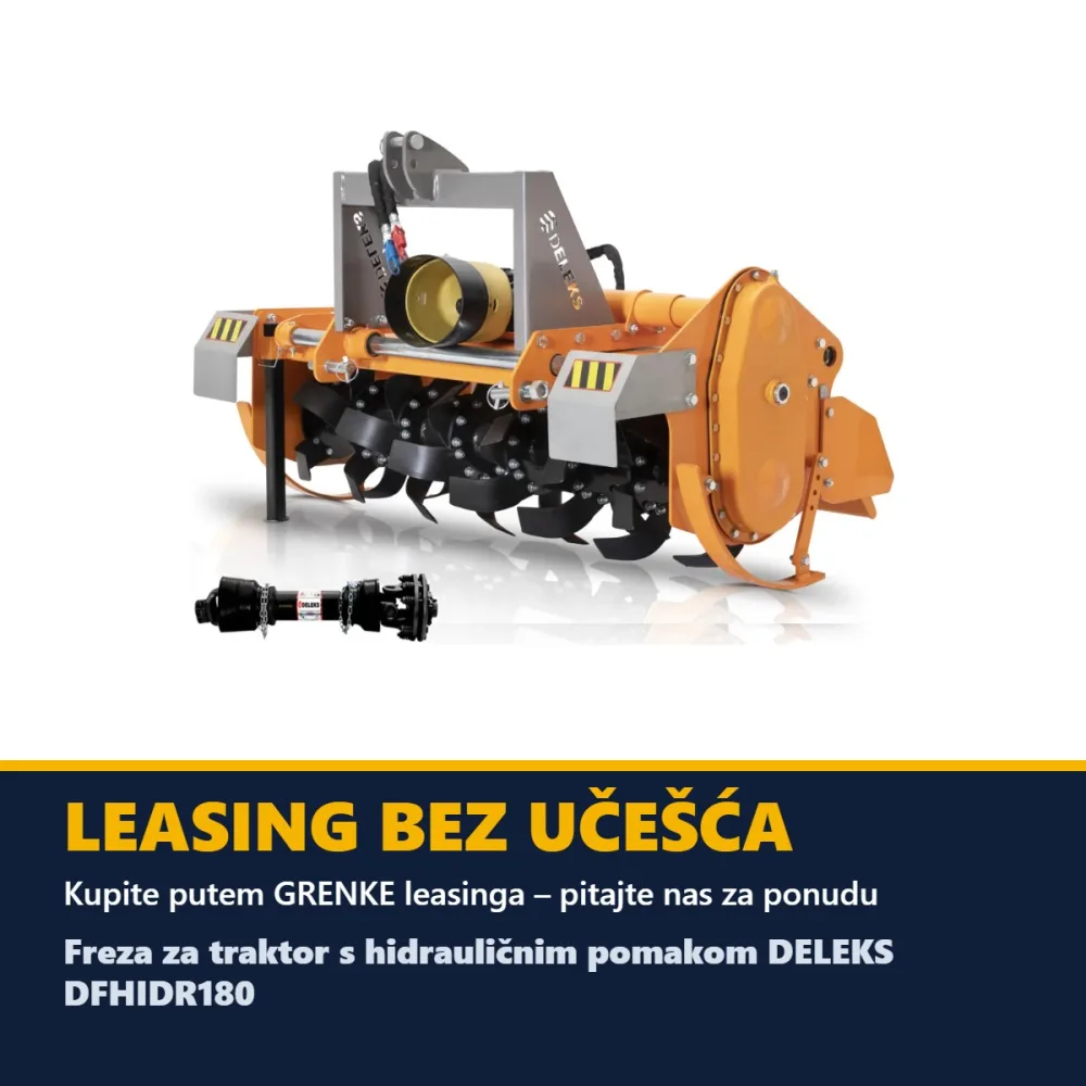 Freza za traktor s hidrauličnim pomakom DELEKS DFHIDR180 – 180 cm — slika 4 od 15