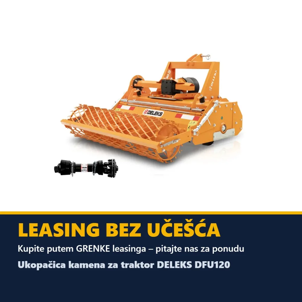 Ukopačica kamena za traktor DELEKS DFU120 – 115 cm — slika 4 od 15