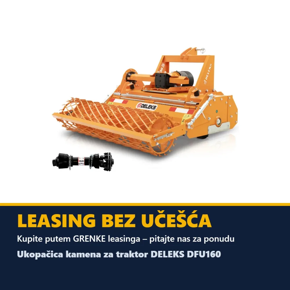 Ukopačica kamena za traktor DELEKS DFU160 – 155 cm — slika 4 od 15