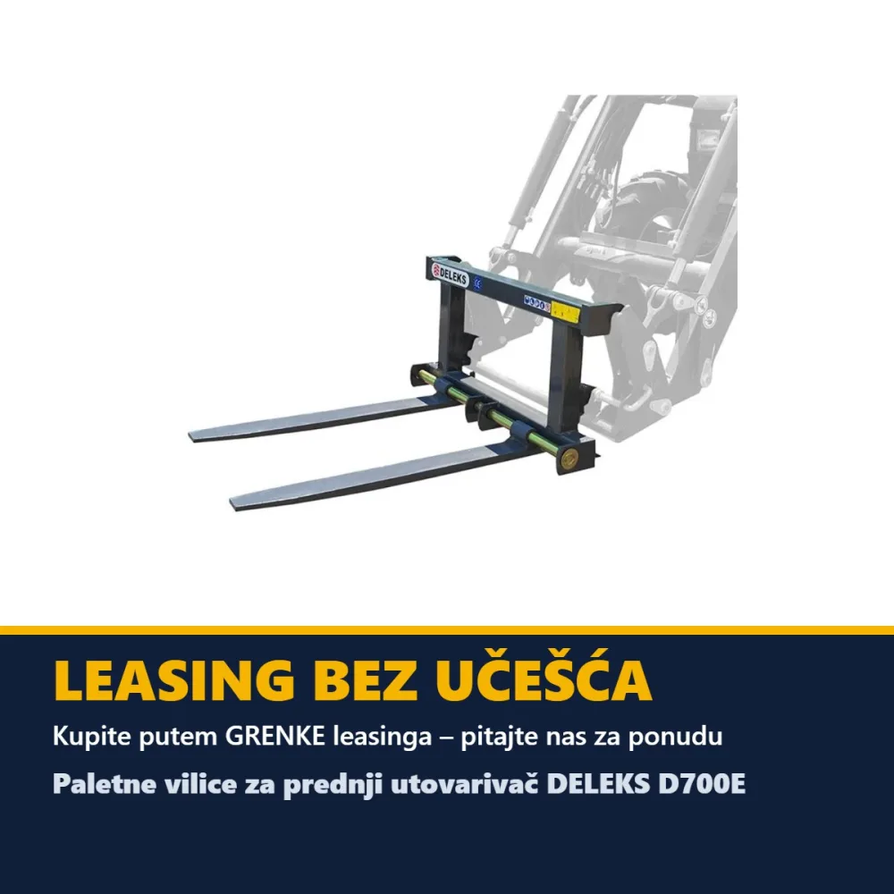 Paletne vilice za prednji utovarivač DELEKS D700E — slika 4 od 15
