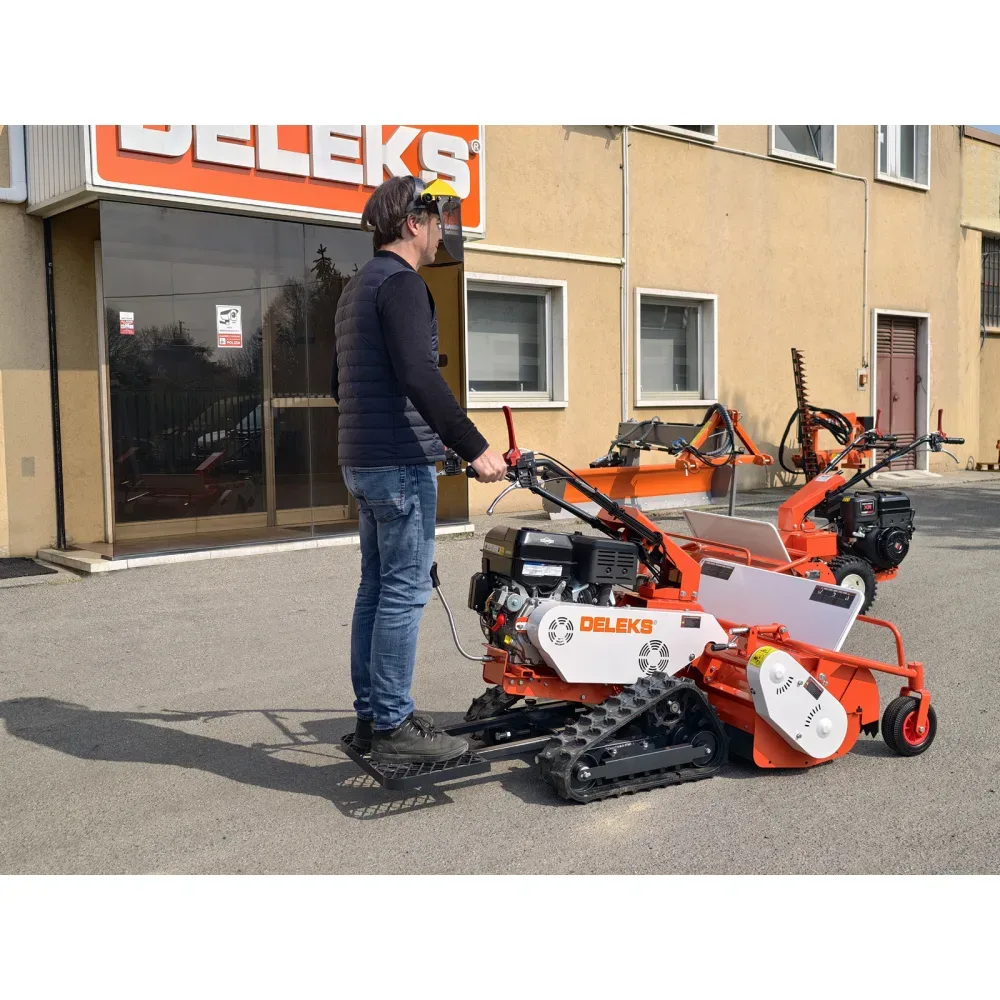 Samohodni malčer DELEKS SMART1000 – 90 cm, na kotačima ili gusjenicama — slika 6 od 15