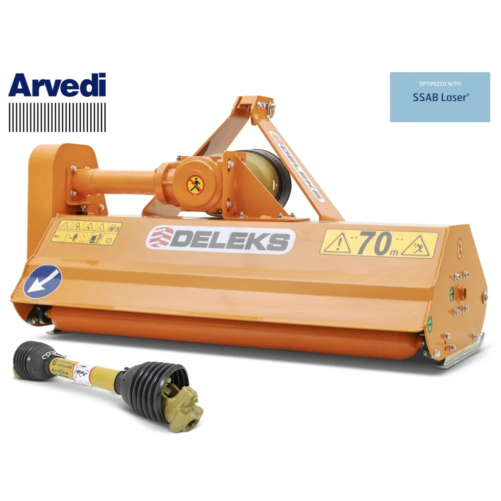 Malčer za traktor DELEKS LINCE140 – 140 cm