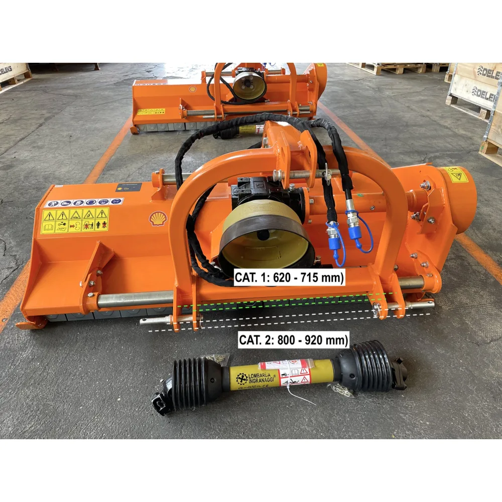 Malčer za traktor s hidrauličnim pomakom DELEKS JAGUAR130 – 125 cm — slika 9 od 15