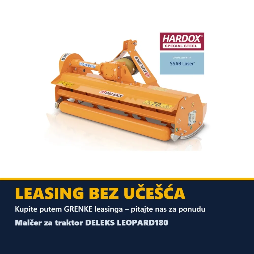 Malčer za traktor DELEKS LEOPARD180 – 185 cm — slika 4 od 15