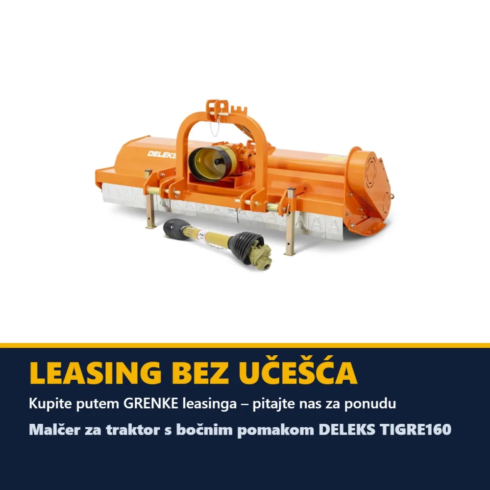 Malčer za traktor s bočnim pomakom DELEKS TIGRE160 – 160 cm — slika 4 od 15