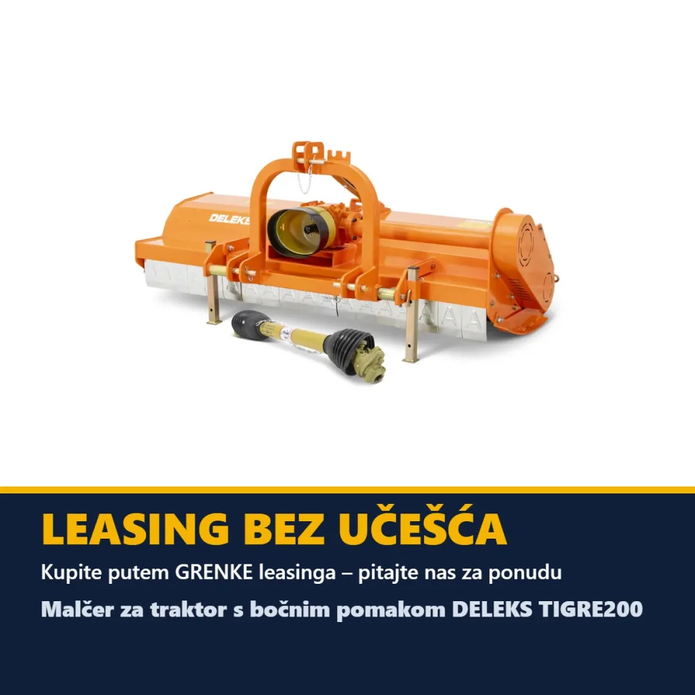 Malčer za traktor s bočnim pomakom DELEKS TIGRE200 – 200 cm — slika 4 od 15