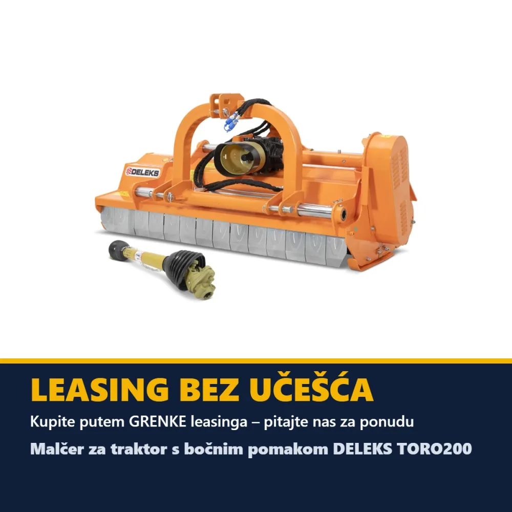 Malčer za traktor s bočnim pomakom DELEKS TORO200 – 200 cm — slika 4 od 15