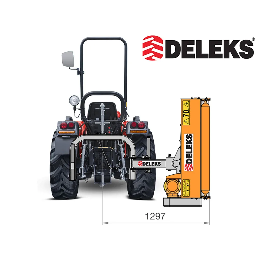 Bočni malčer za traktor DELEKS VOLPE100 – 100 cm — slika 9 od 15