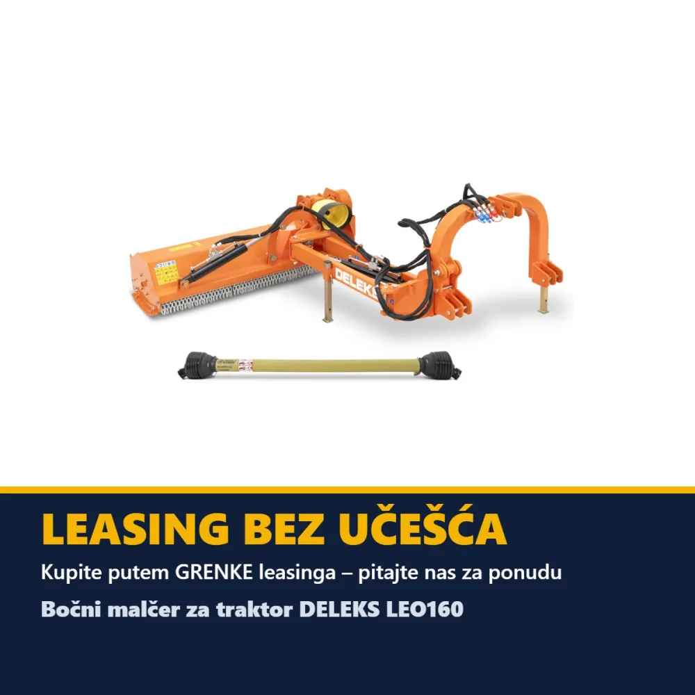 Bočni malčer za traktor DELEKS LEO160 – 160 cm — slika 4 od 15
