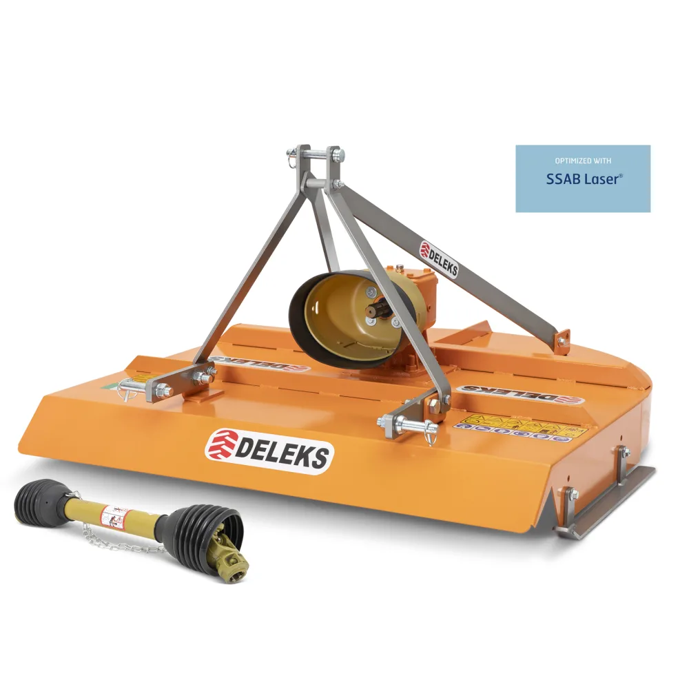 Rotacijska kosilica za traktor DELEKS BUGGY120 – 115 cm, s noževima ili lancima