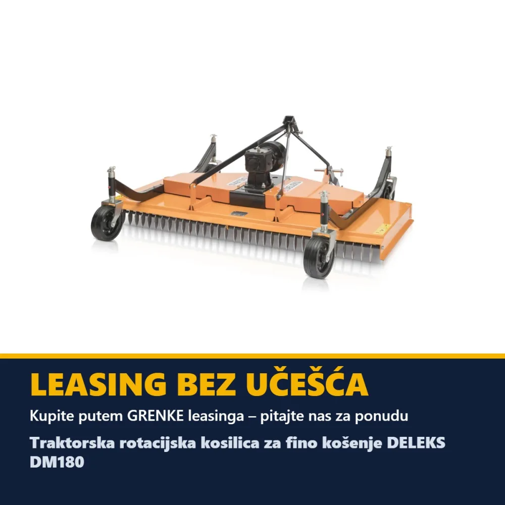 Traktorska rotacijska kosilica za fino košenje DELEKS DM180 – 180 cm — slika 4 od 15