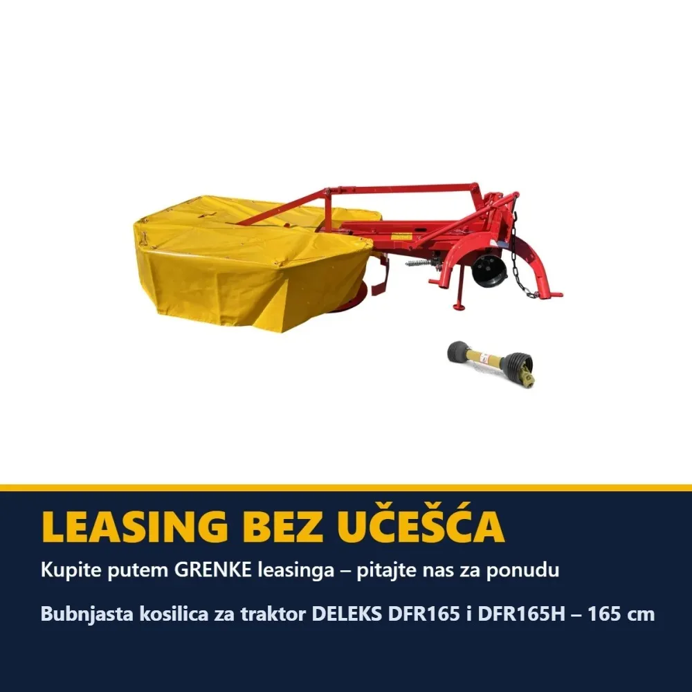 Bubnjasta kosilica za traktor DELEKS DFR165 i DFR165H – 165 cm — slika 7 od 15
