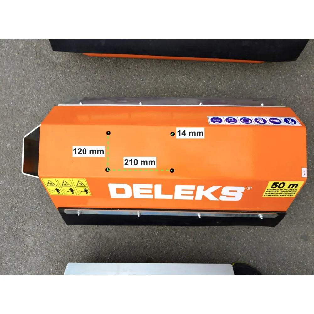 Malčerska glava za bager DELEKS AR80 – 80 cm — slika 15 od 15