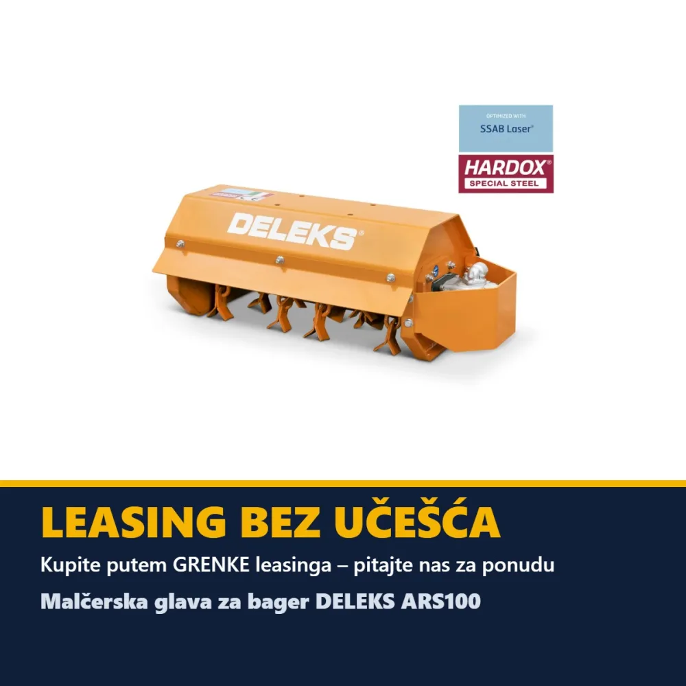 Malčerska glava za bager DELEKS ARS100 – 100 cm — slika 4 od 15