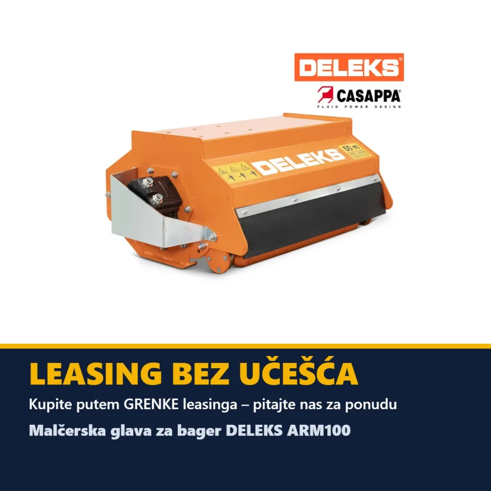 Malčerska glava za bager DELEKS ARM100 – 100 cm — slika 4 od 15