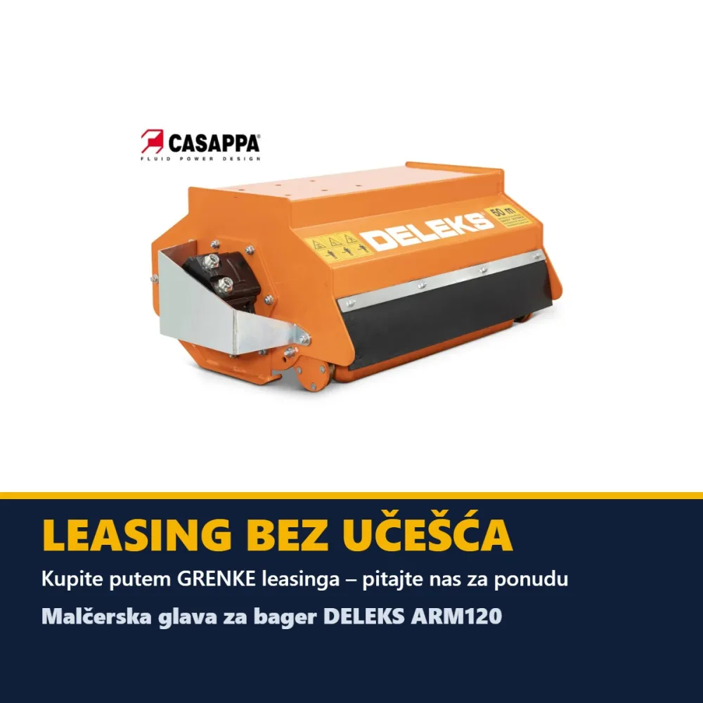 Malčerska glava za bager DELEKS ARM120 – 120 cm — slika 4 od 15