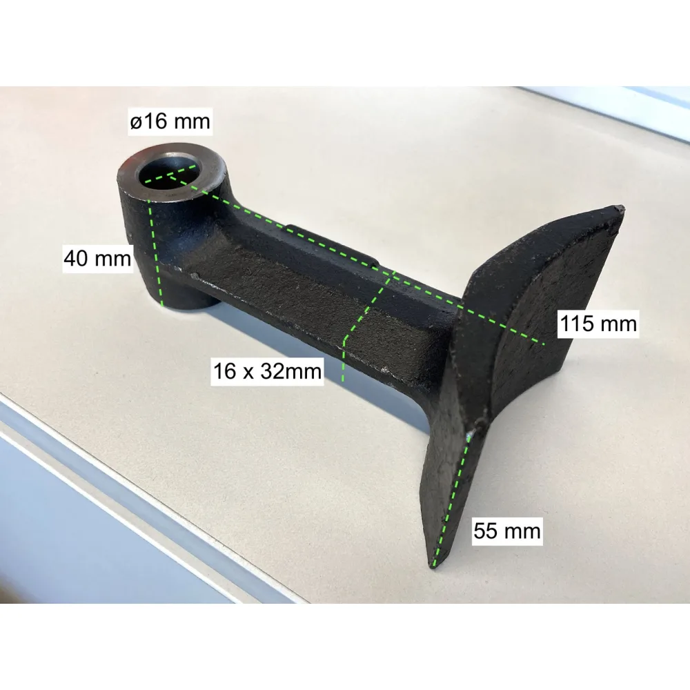 Malčerska glava za bager DELEKS ARM120 – 120 cm — slika 12 od 15
