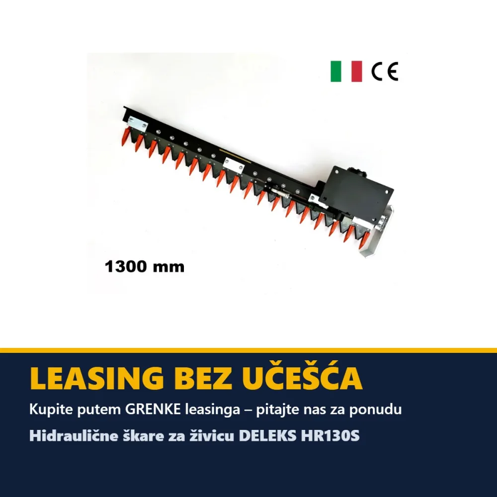 Hidraulične škare za živicu DELEKS HR130S – 130 cm — slika 4 od 15
