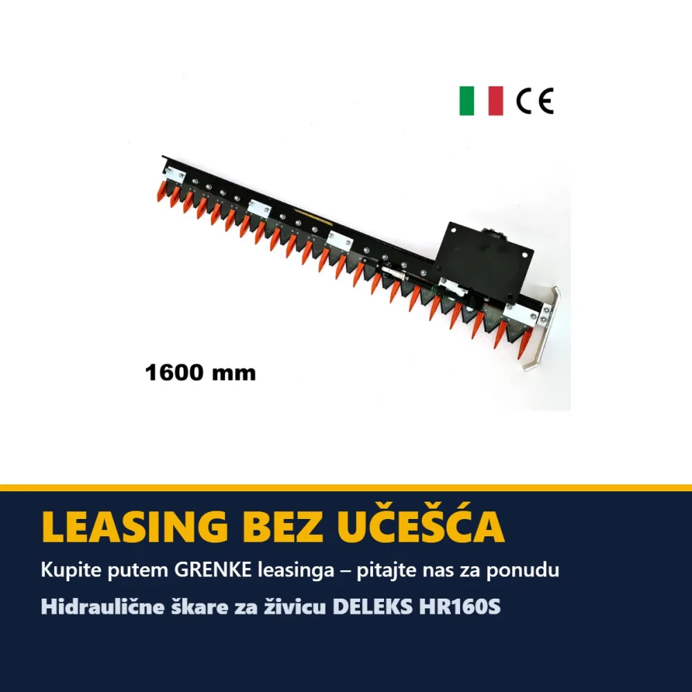 Hidraulične škare za živicu DELEKS HR160S – 160 cm — slika 4 od 15