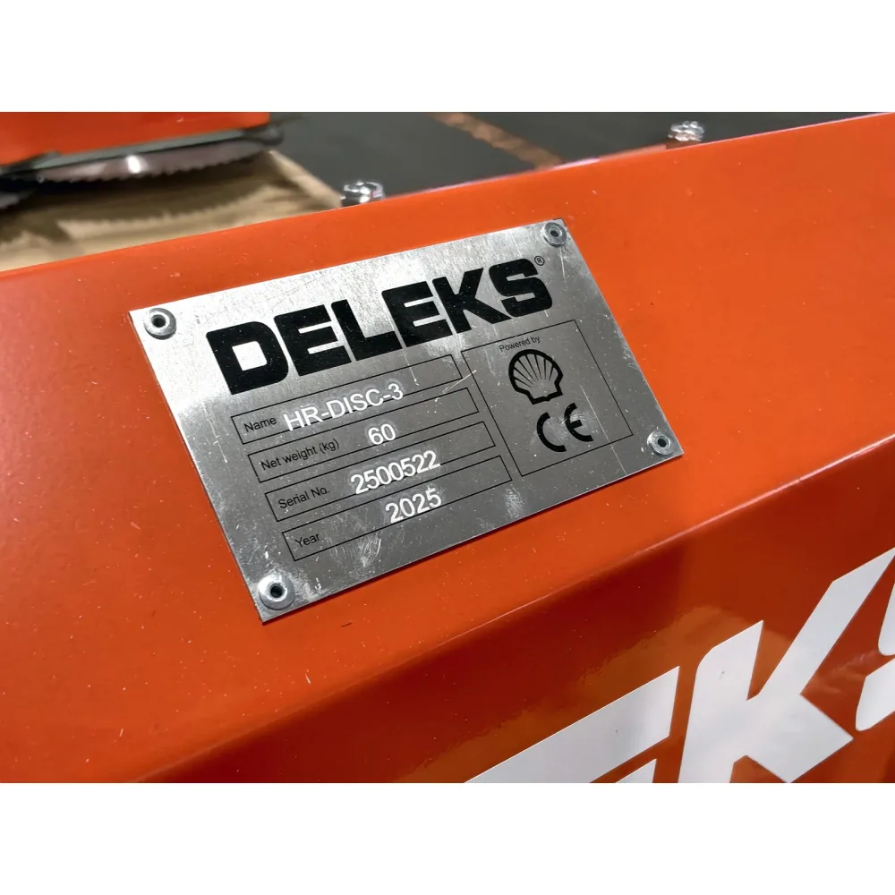 Kružna pila s 3 diska za bager i hidrauličnu ruku DELEKS HRDISC3 i CUTTER3 – 100 cm — slika 13 od 15