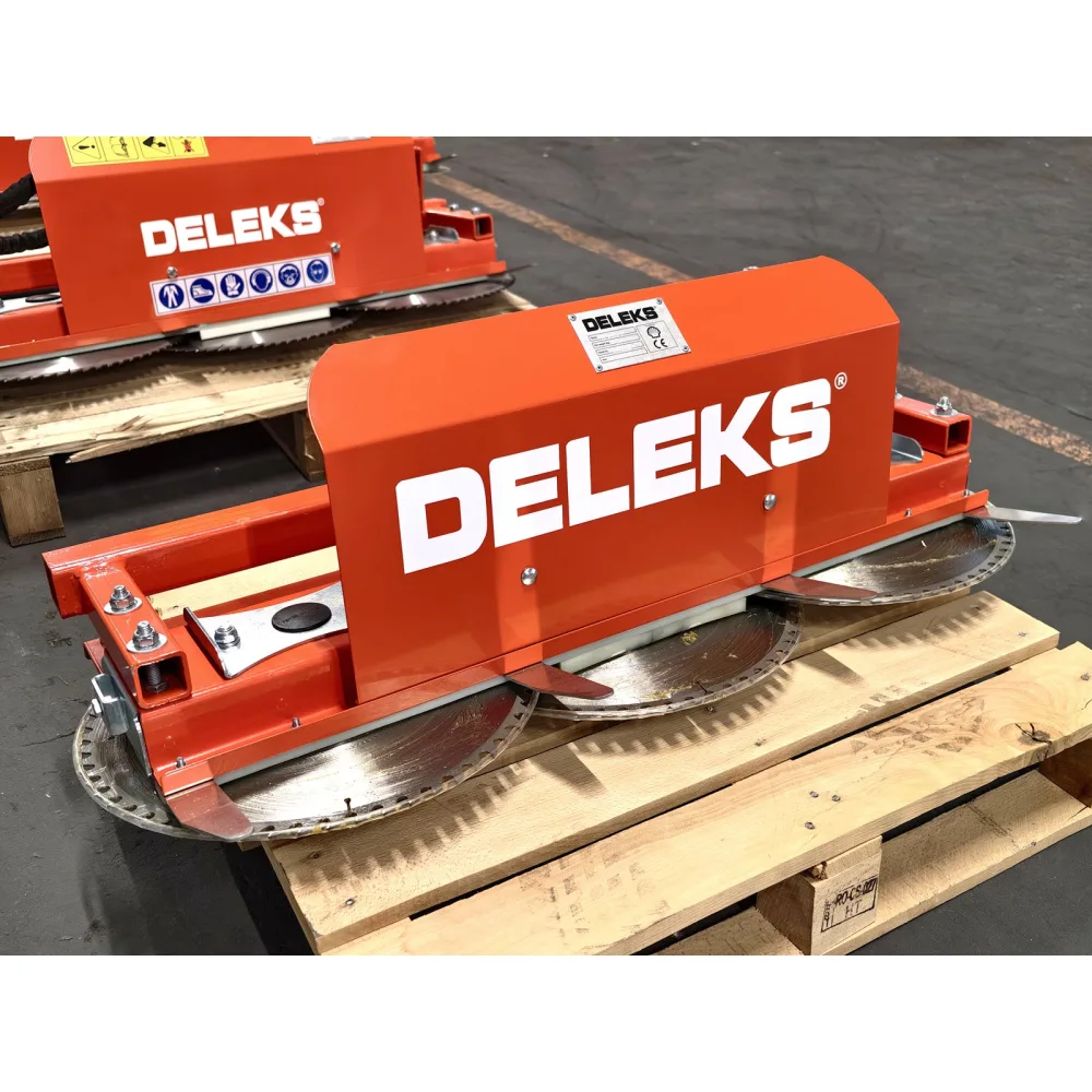 Kružna pila s 3 diska za bager i hidrauličnu ruku DELEKS HRDISC3 i CUTTER3 – 100 cm — slika 8 od 15