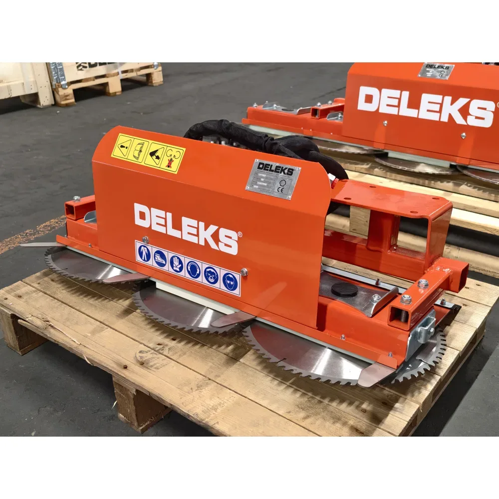 Kružna pila s 3 diska za bager i hidrauličnu ruku DELEKS HRDISC3 i CUTTER3 – 100 cm — slika 5 od 15
