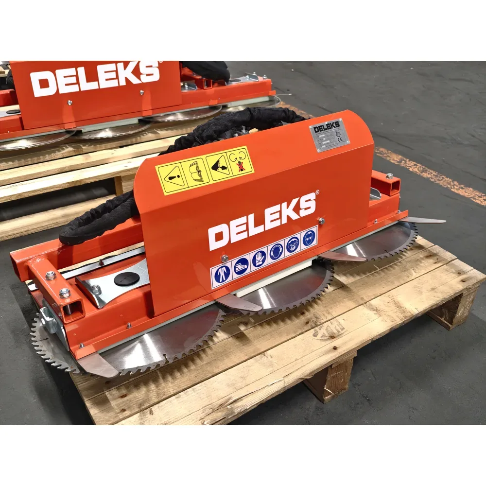 Kružna pila s 3 diska za bager i hidrauličnu ruku DELEKS HRDISC3 i CUTTER3 – 100 cm — slika 6 od 15