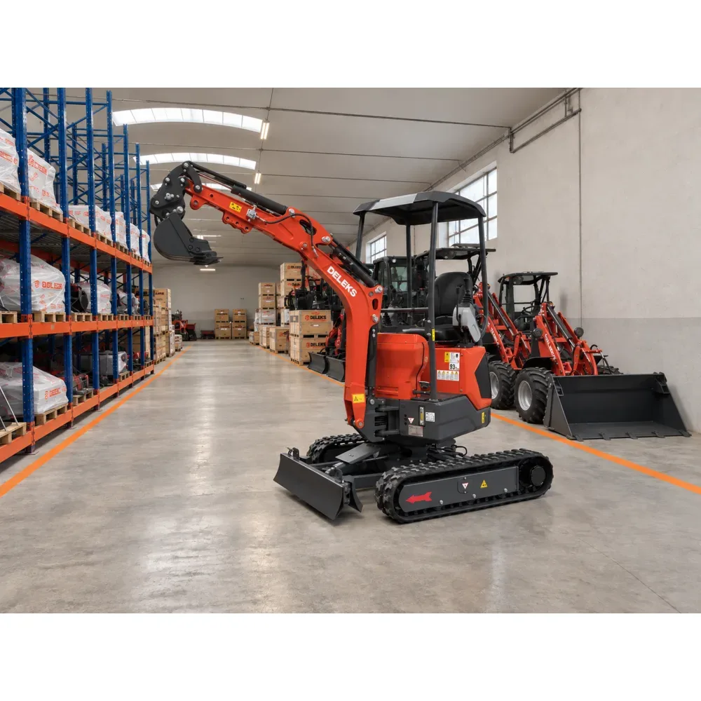 Mini bager DELEKS Z110 – 1,1 t, motor Koop ili Kubota — slika 5 od 15