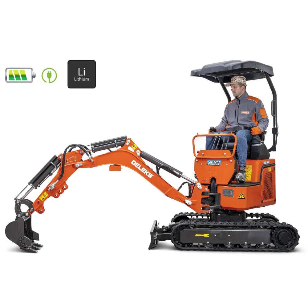 Električni mini bager DELEKS E120 – 1,2 t — slika 2 od 15